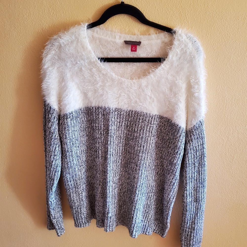 Vince Camuto Fuzzy Sweater